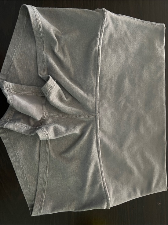 lululemon athletica Pants - lululemon athletica Light Gray High-Rise Bike Shorts